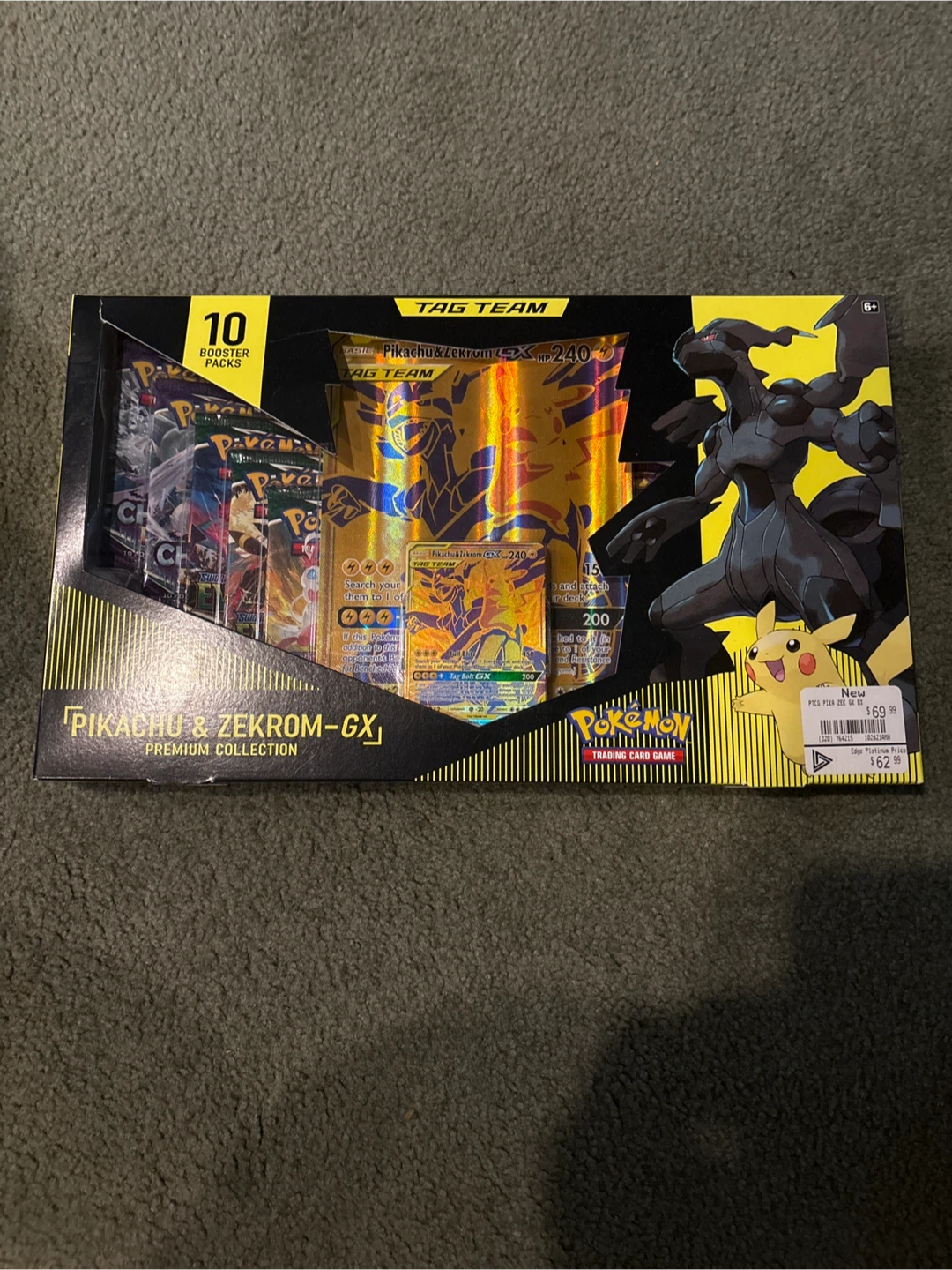 Pokémon TCG Pikachu & Zekrom-GX Premium Collection