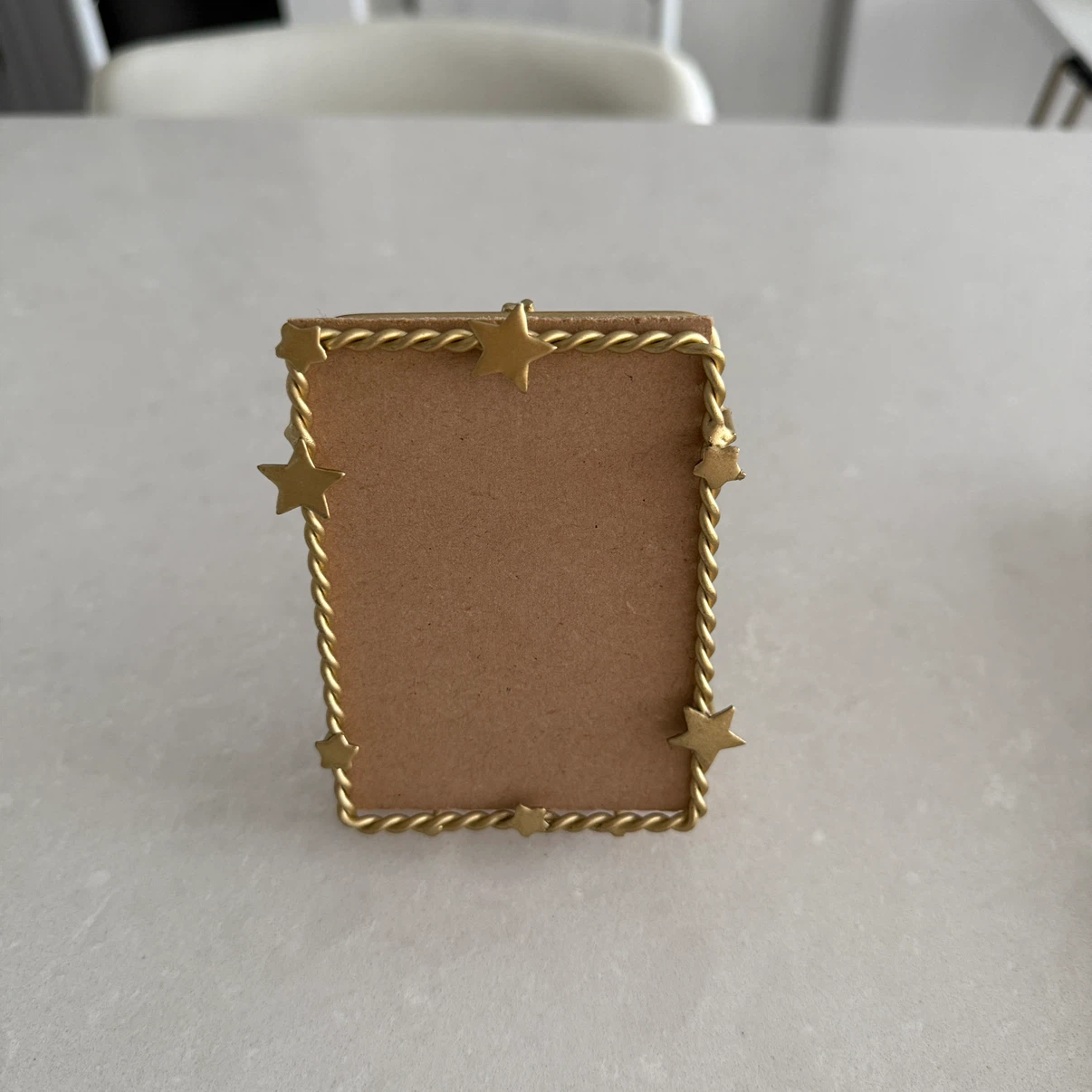 Gold Star Photo Frame
