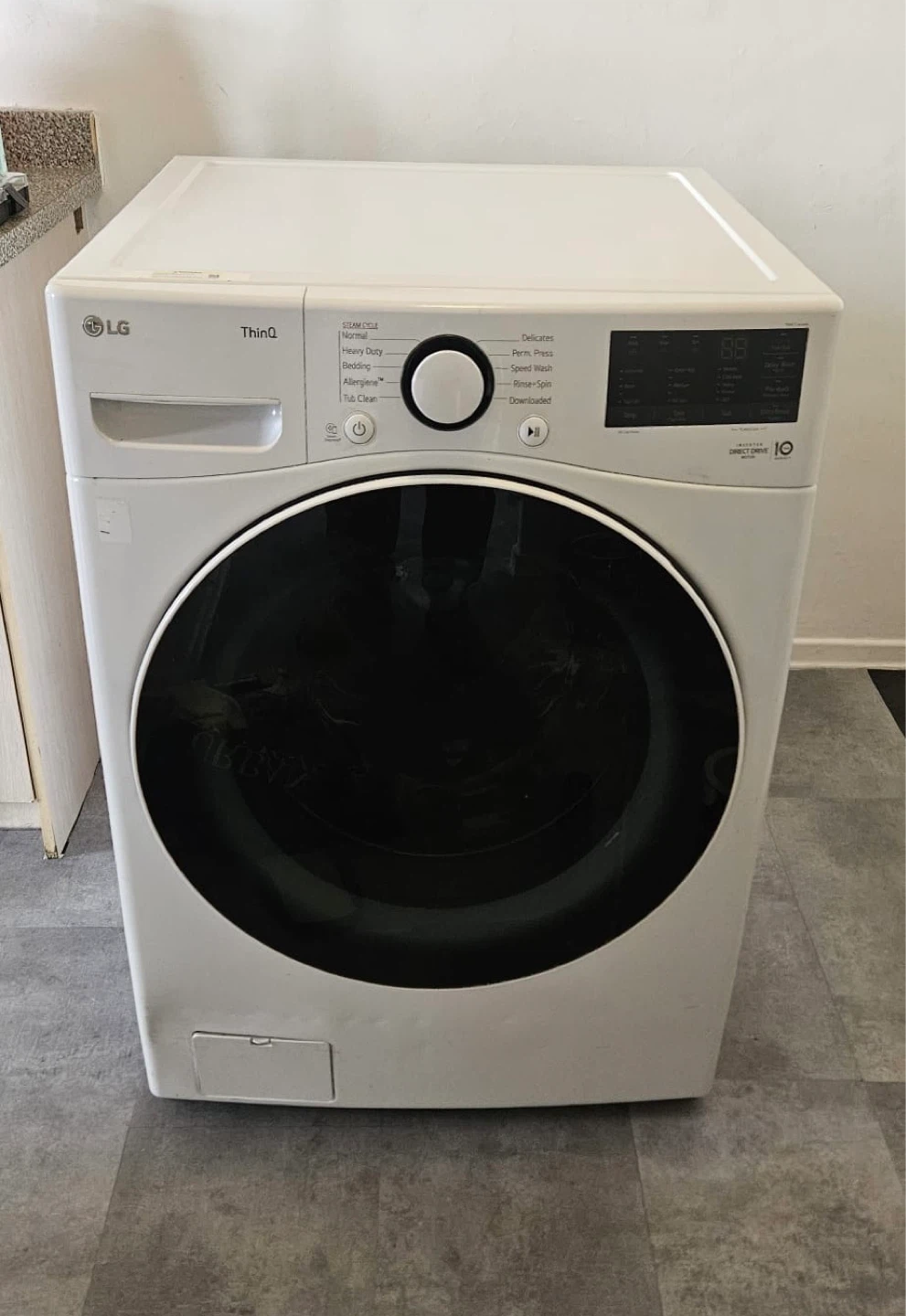 LG ThinQ Front Load Washing Machine