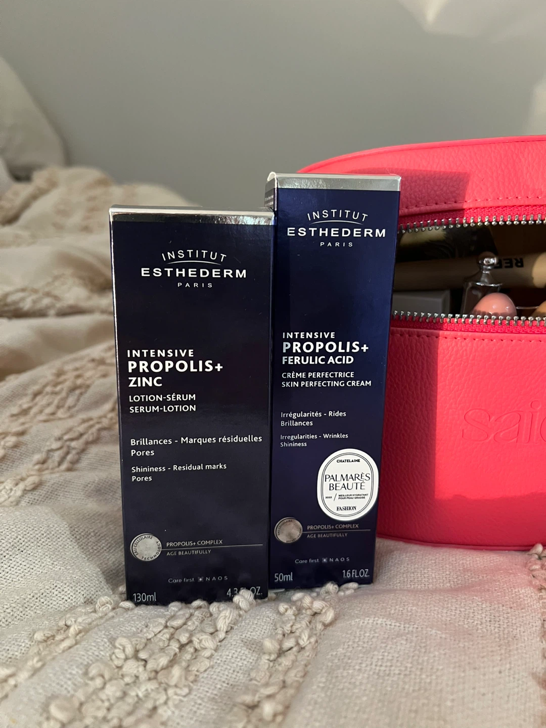 Institut Esthederm Intensive Propolis+ Zinc Lotion and Cream