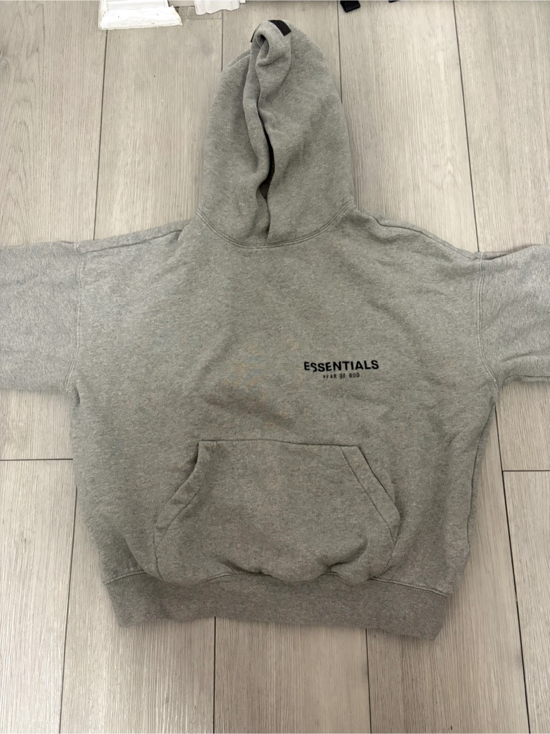 Essentials Fear of God Grey Hoodie
