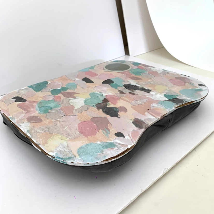 Lap Desk Laptop Desk Bed Tray Cup Holder Portable Table - photo 2