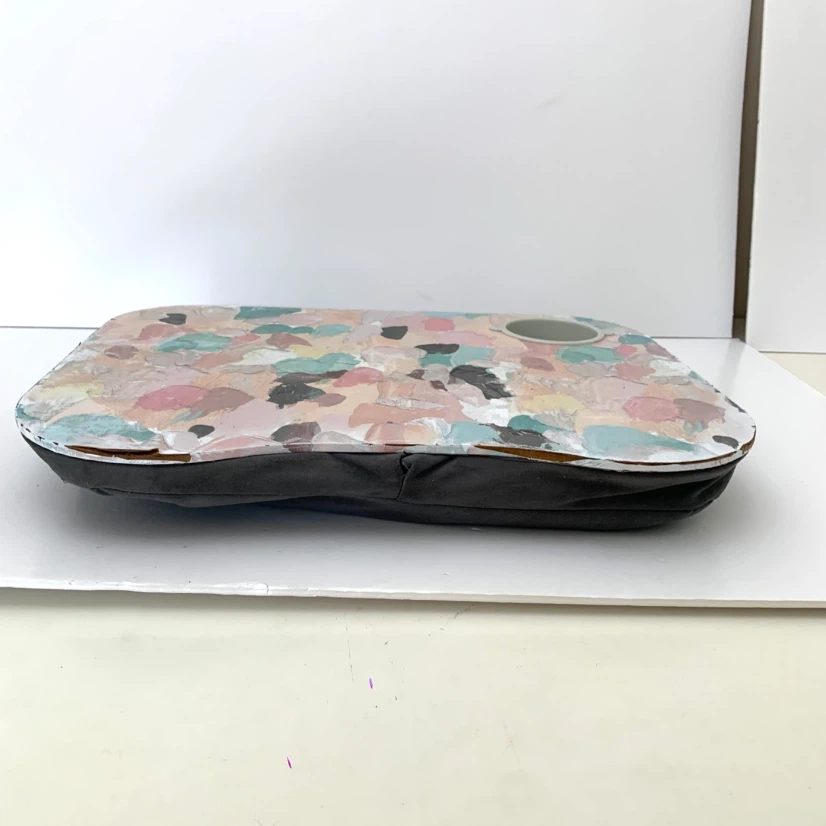 Lap Desk Laptop Desk Bed Tray Cup Holder Portable Table - photo 3