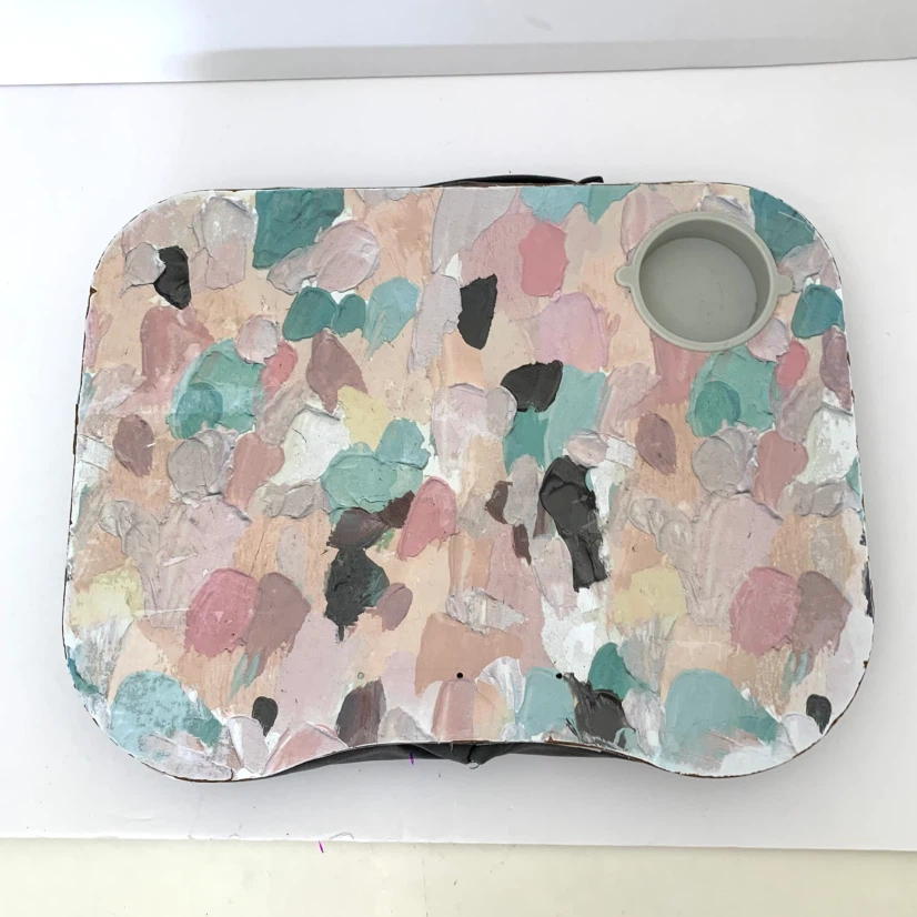 Lap Desk Laptop Desk Bed Tray Cup Holder Portable Table - photo 4