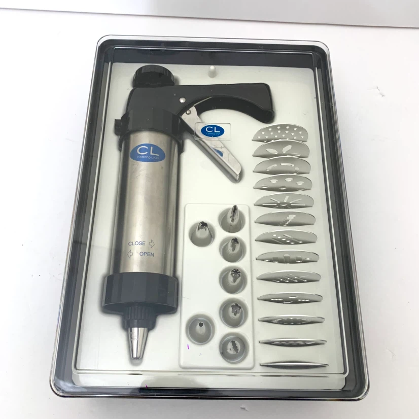 Cookie Press Icing Decorator Cake Decorating Set Baking Tool CL