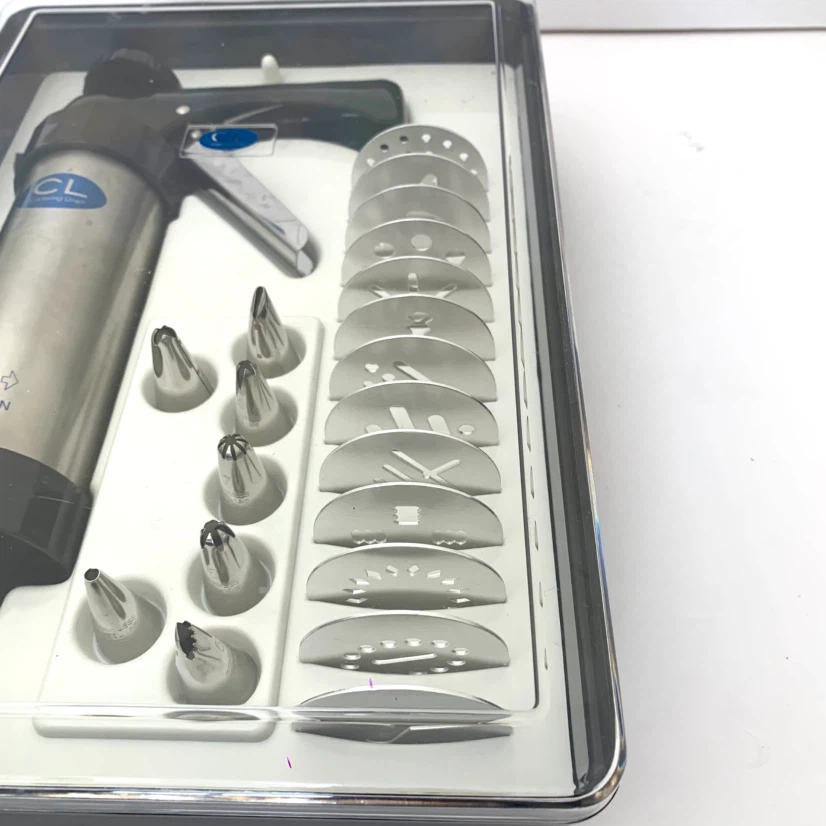 Cookie Press Icing Decorator Cake Decorating Set Baking Tool CL - photo 4