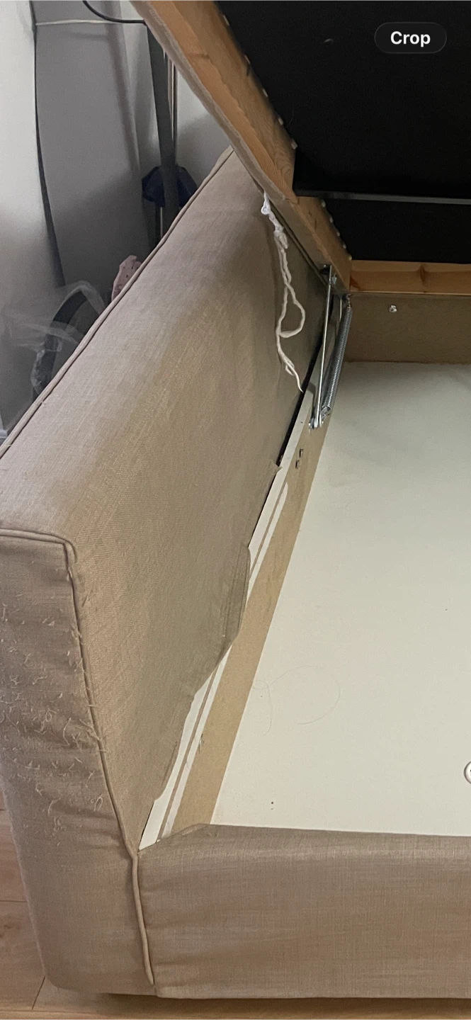 IKEA FRIHETEN Corner Sofa Bed with Storage - photo 4