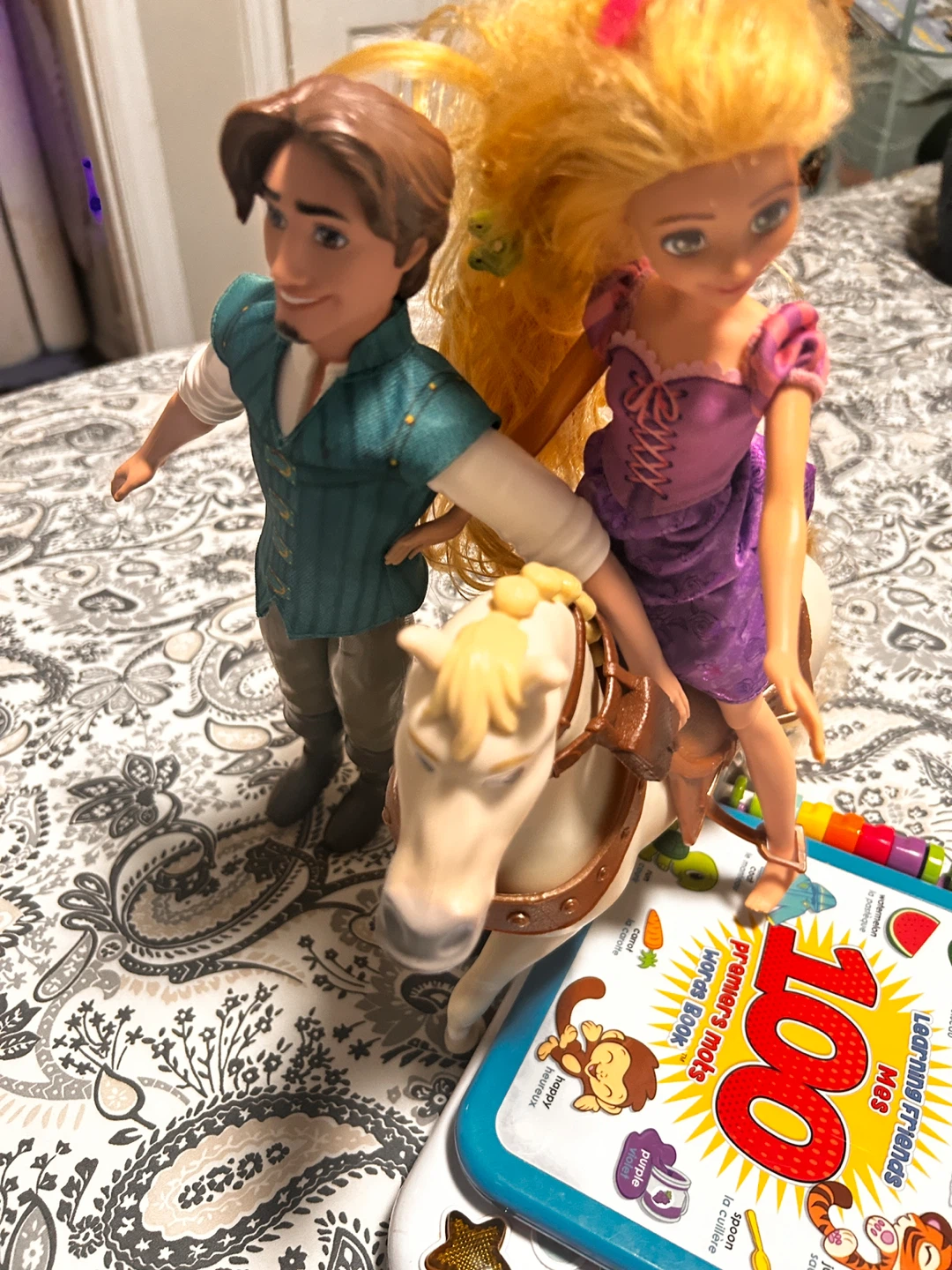 Disney Tangled Flynn Rider Doll with Horse - photo 2