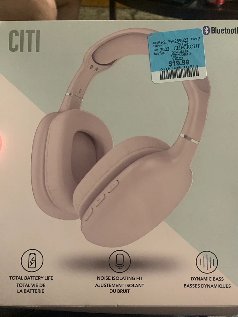 CITI Wireless Headphones - Pink - photo 2