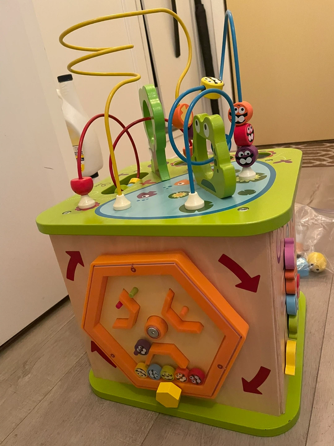 Hape Bead Activity Cube