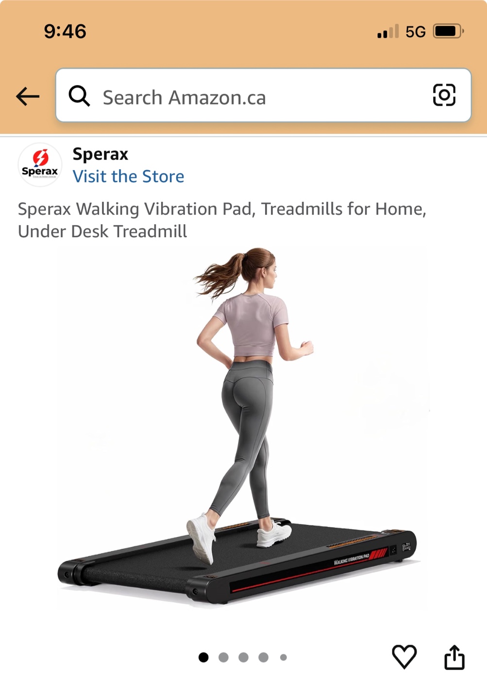 Sperax Walking Pad Treadmill