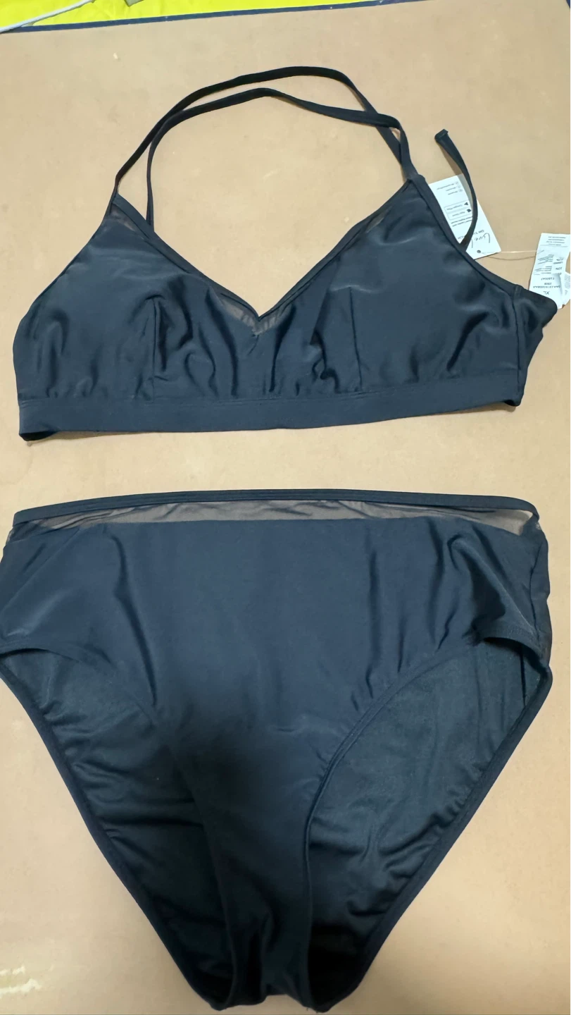 Black Bikini Swimsuit XL