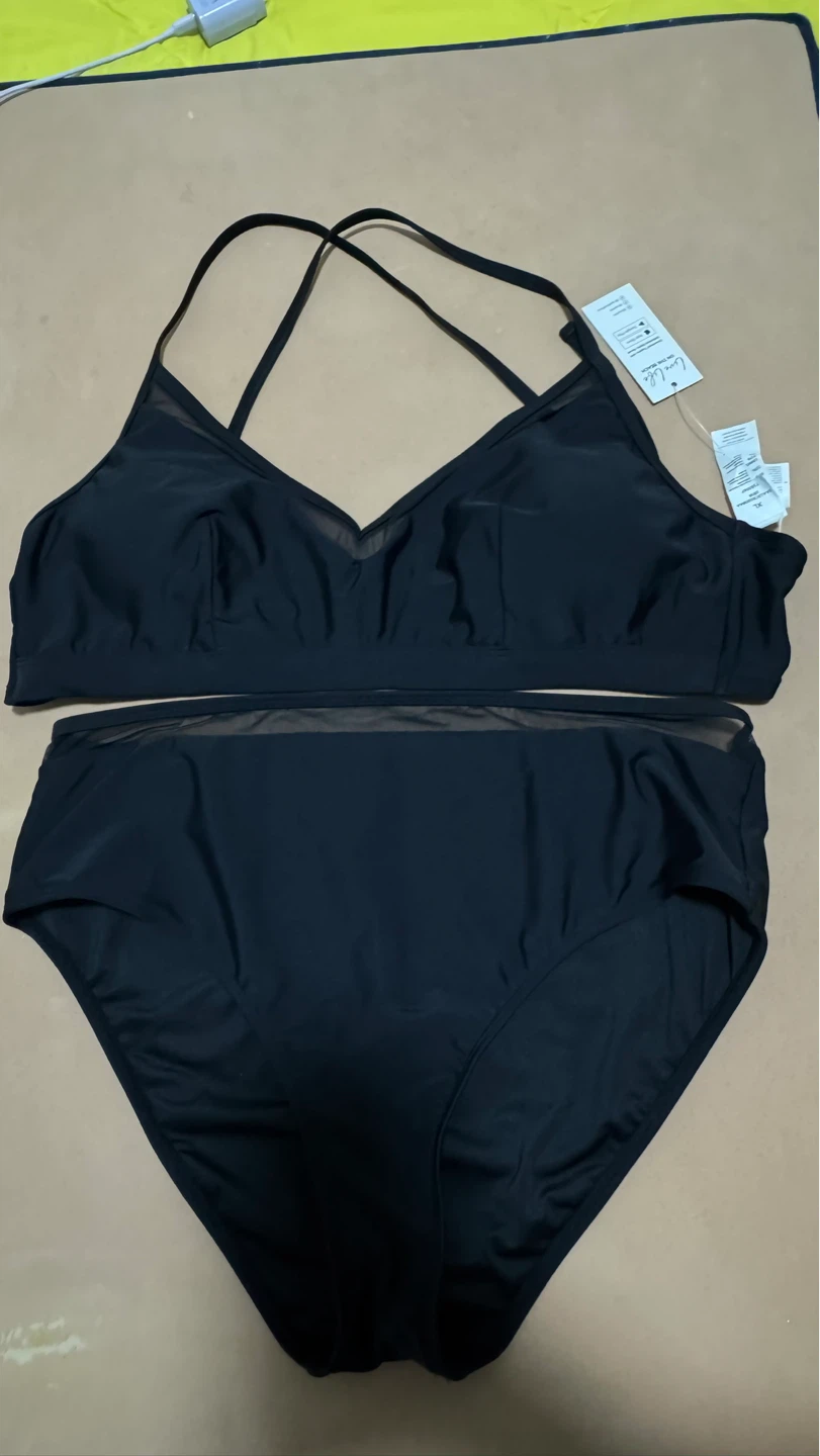 Black Bikini Swimsuit XL - photo 4