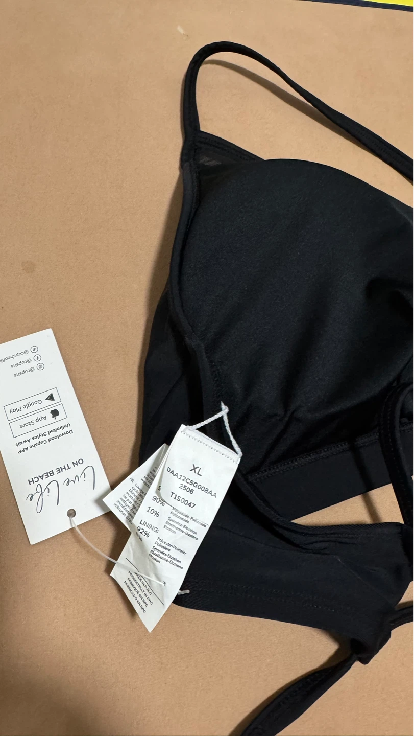 Black Bikini Swimsuit XL - photo 3