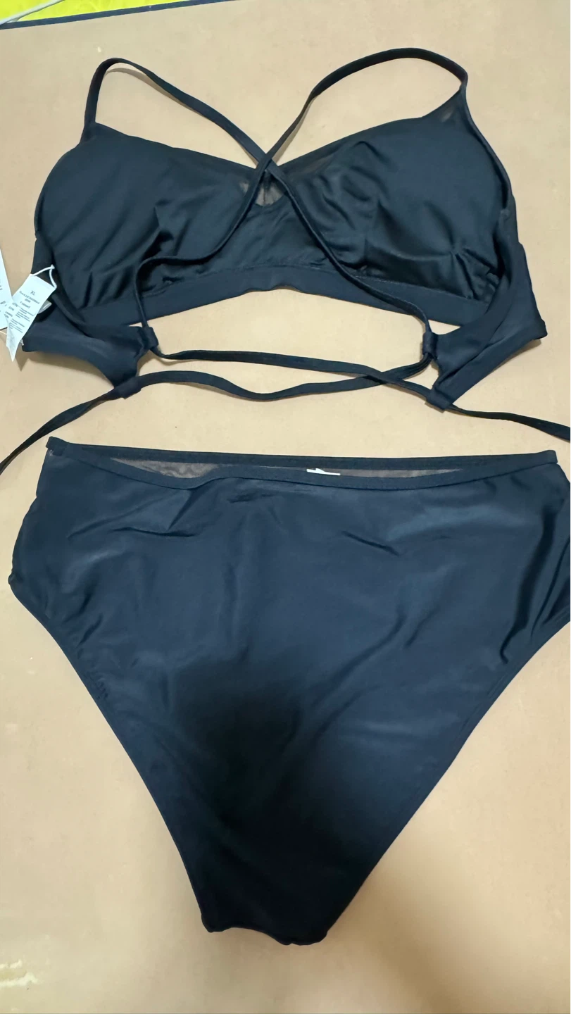 Black Bikini Swimsuit XL - photo 2