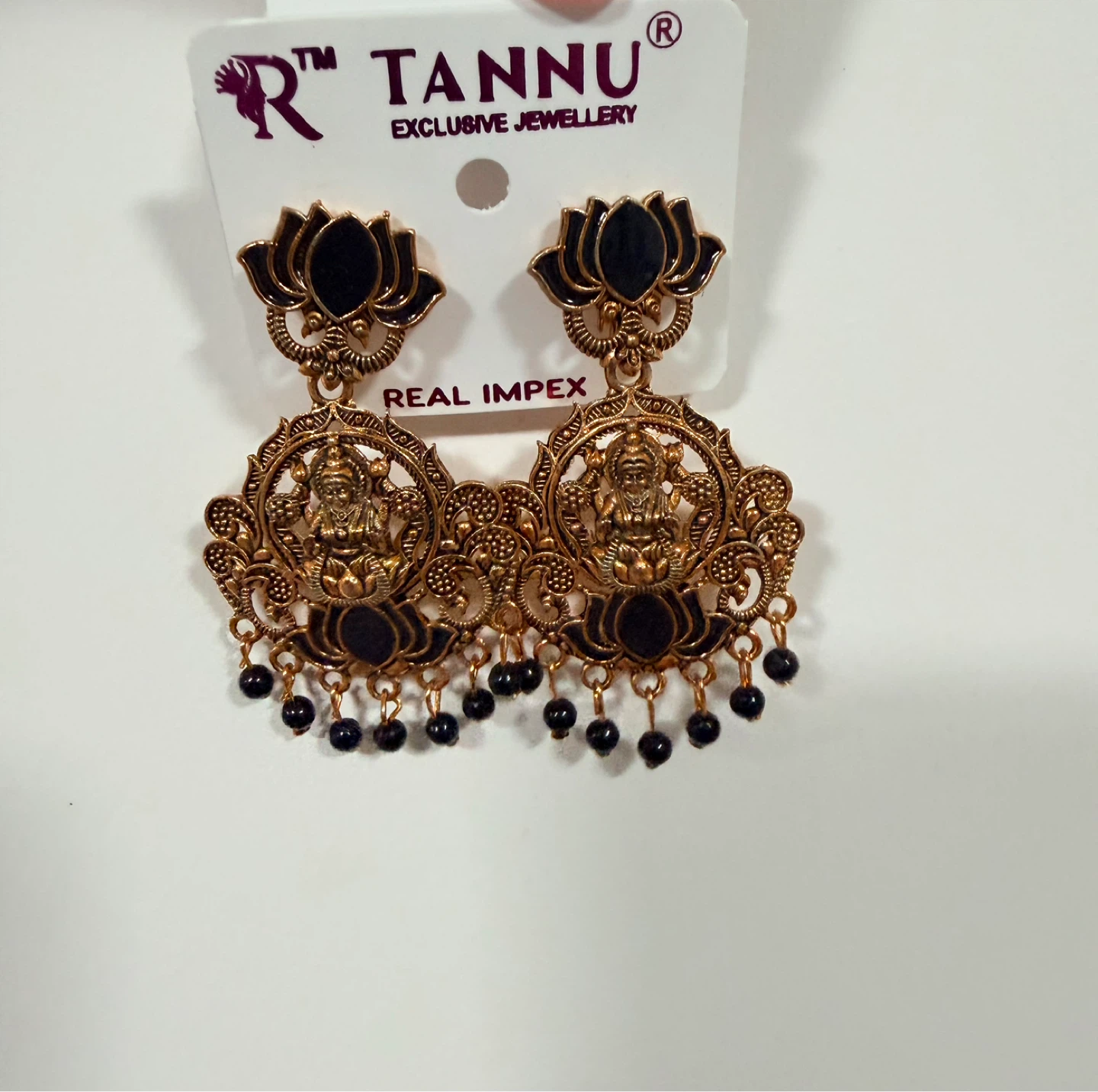 Jewellery Gold Tone Dangle Earrings