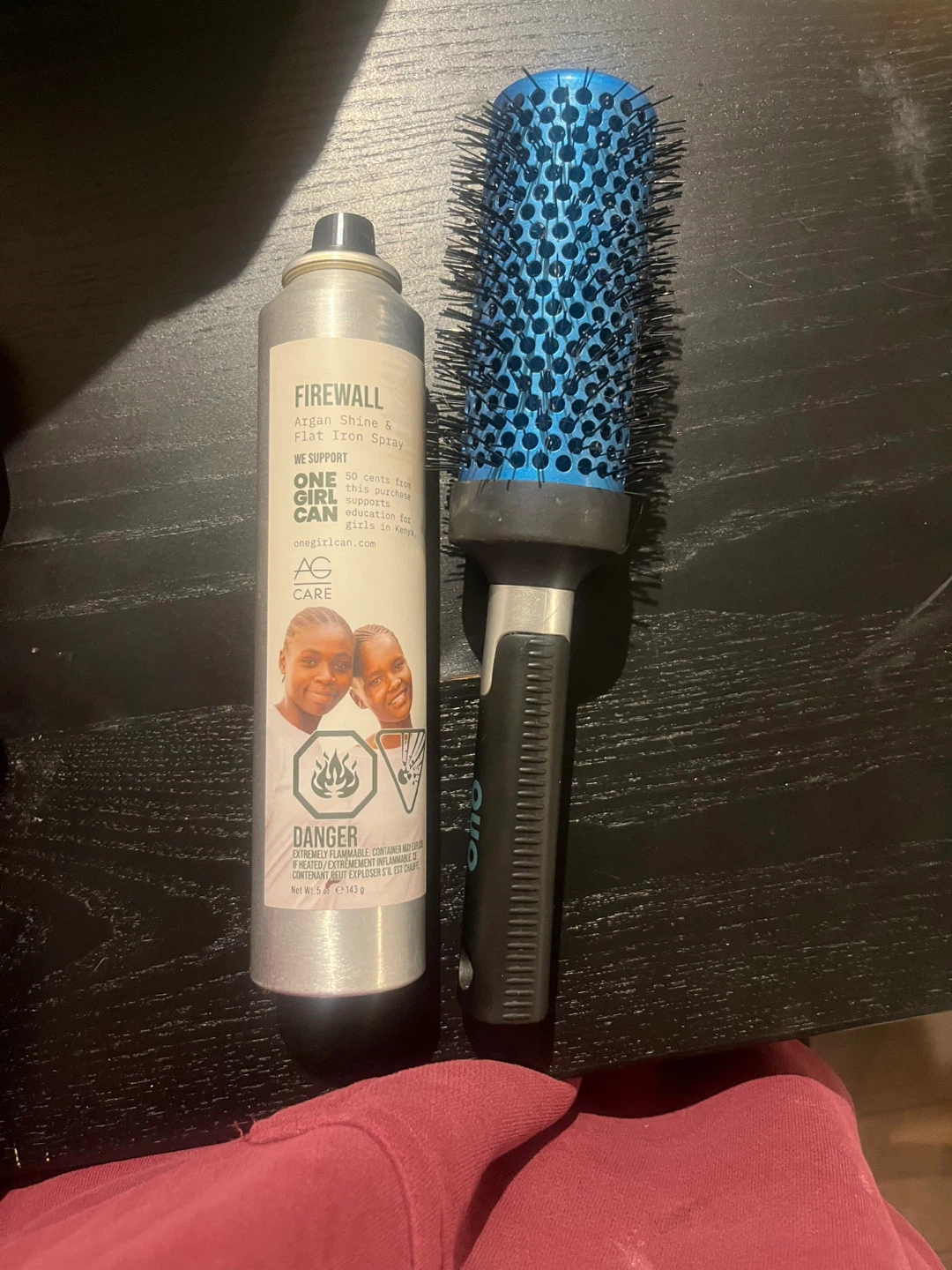 FREE Blowout Brush & Spray