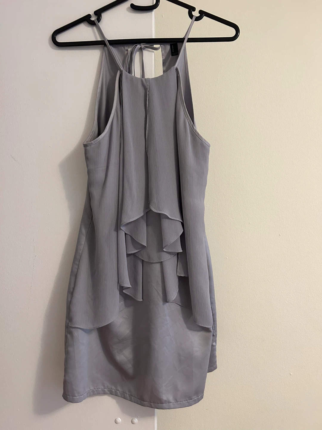 Vero Moda Grey Ruffle Dress - photo 4