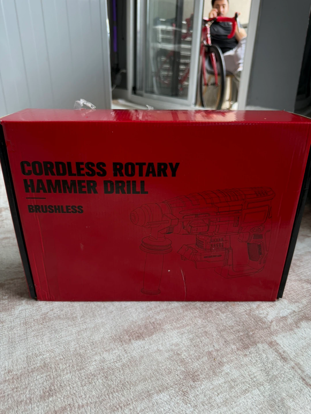 MtoilHig Cordless Rotary Hammer Drill - Brushless