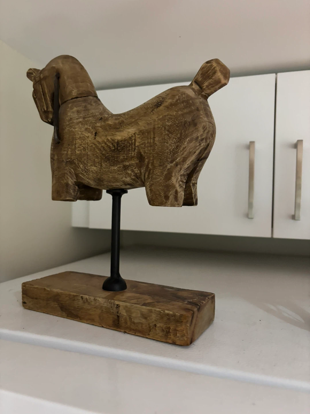 Wooden Horse Decorative Figurine - photo 2