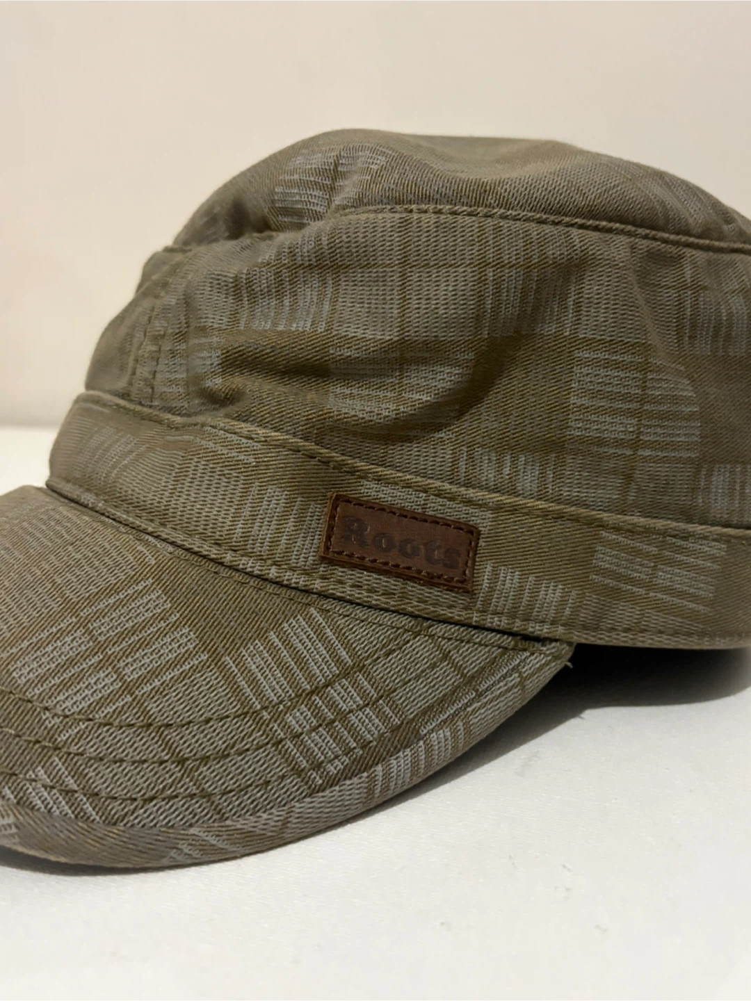 Vintage Roots Canada newsboy cap Y2K Brenton hat Ed hardy - photo 2