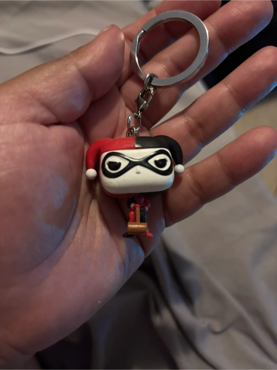 Harley Quinn Funko Pop Keychain