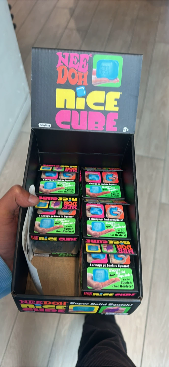 Nee Doh Nice Cube Super Solid Squish Toy - photo 2