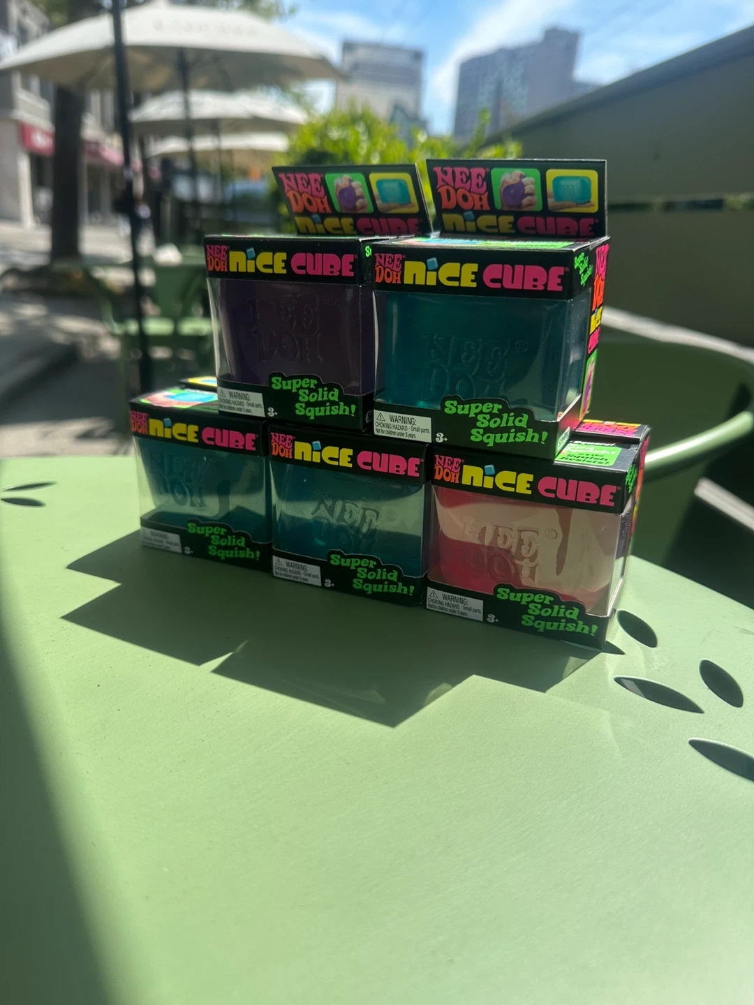 Nee Doh Nice Cube Super Solid Squish Toy - photo 3