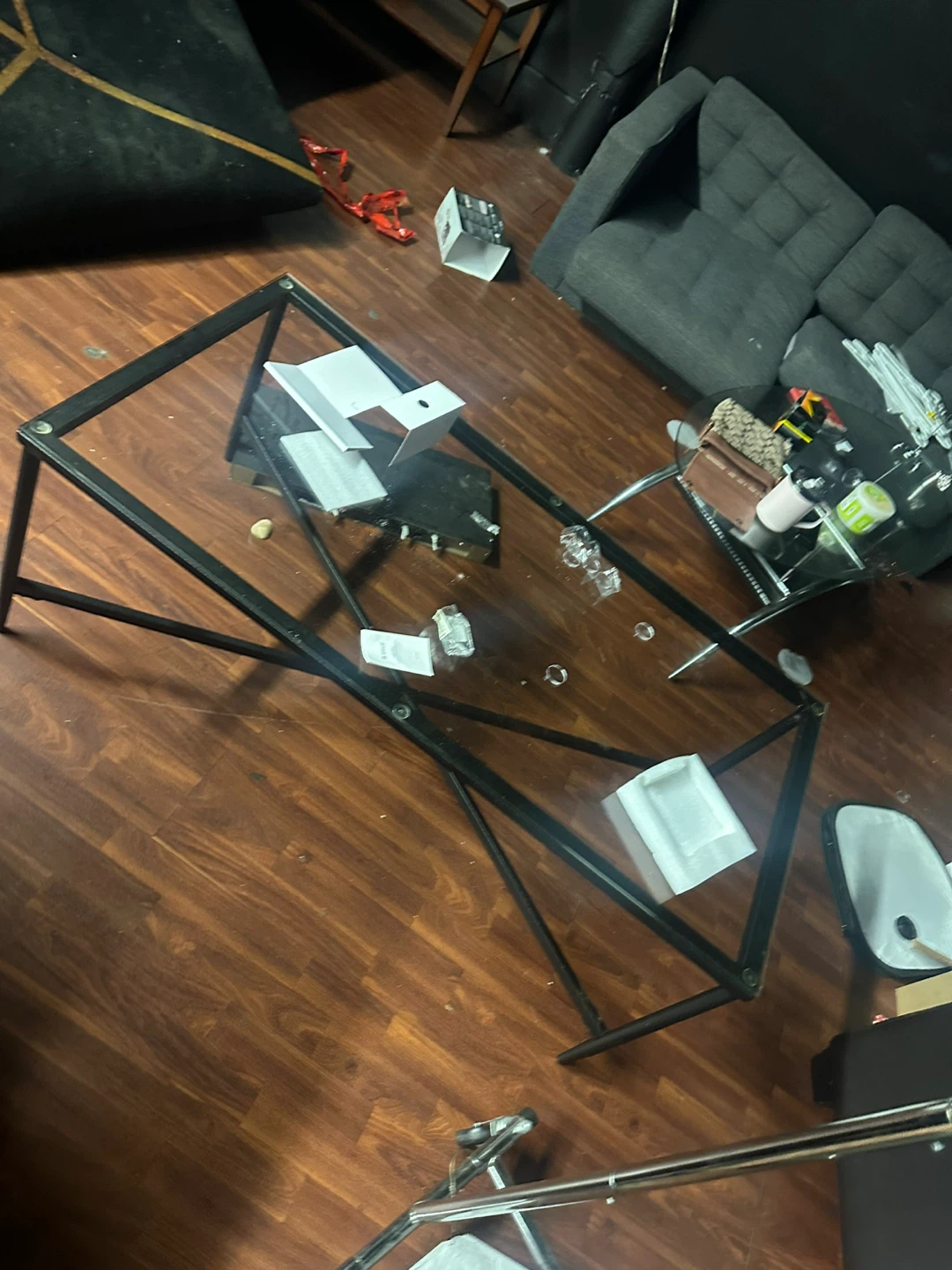Glass Top Coffee Table