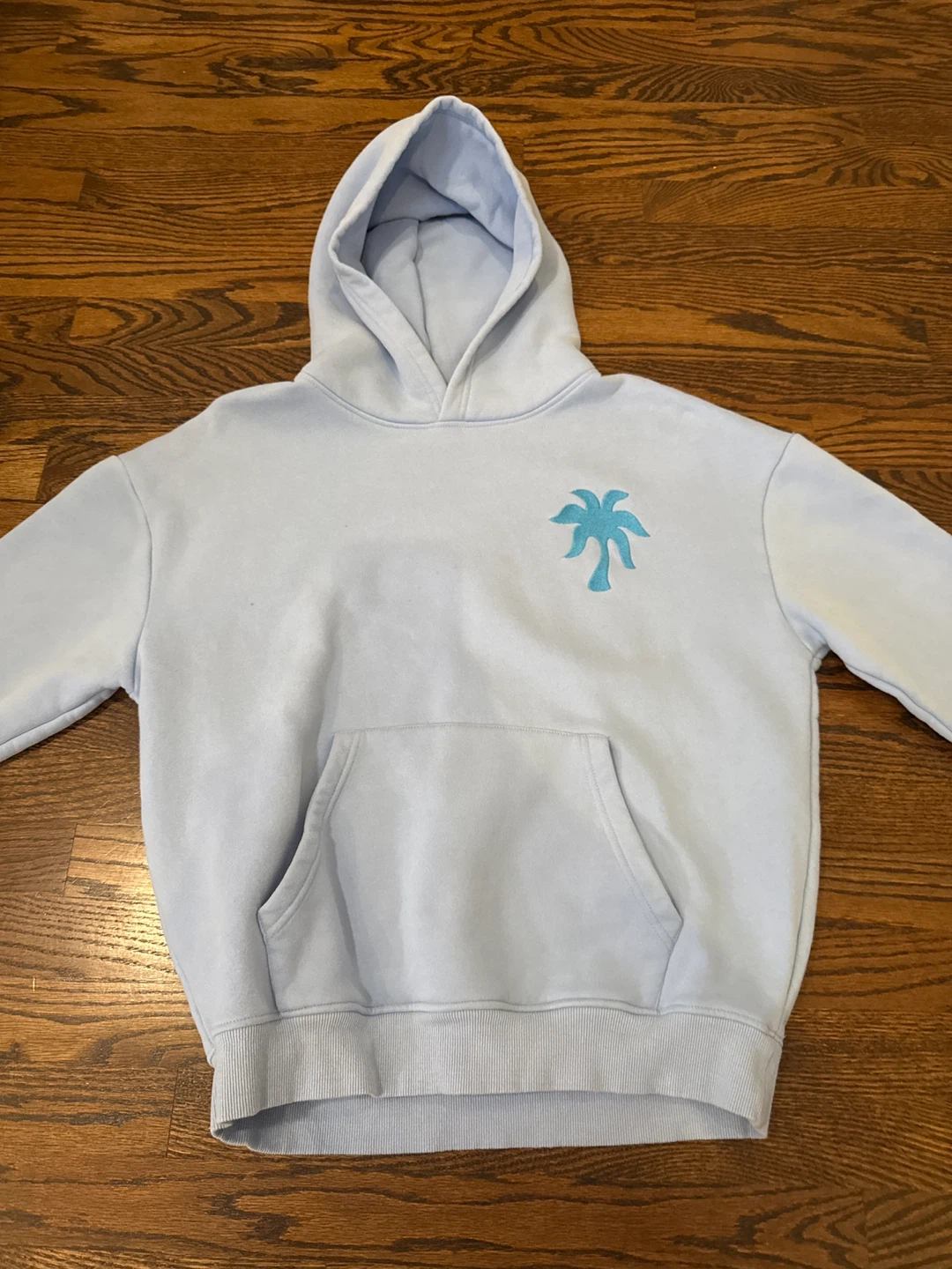 Pink Palm Puff Hoodie - photo 2