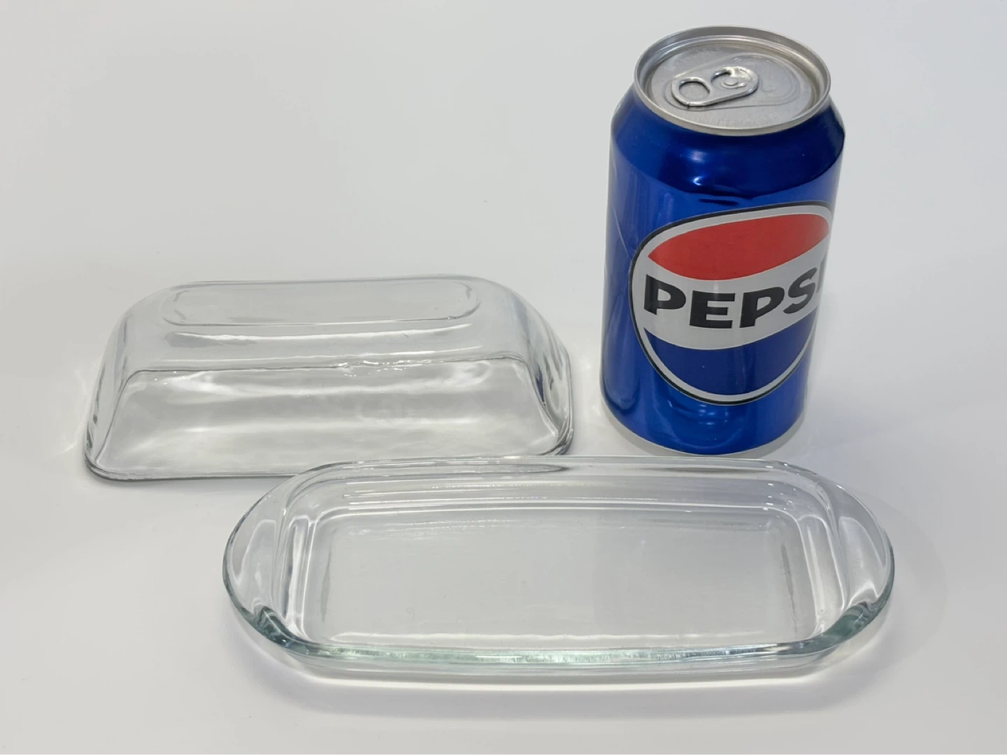 Glass Butter Dish with Lid - photo 4