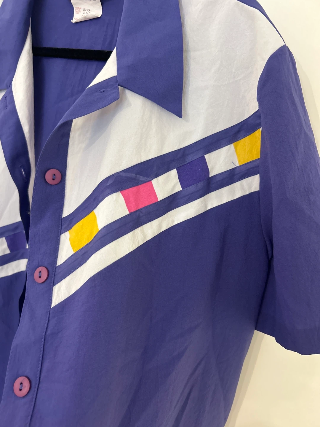 VIPetites Purple Short Sleeve Shirt - photo 2