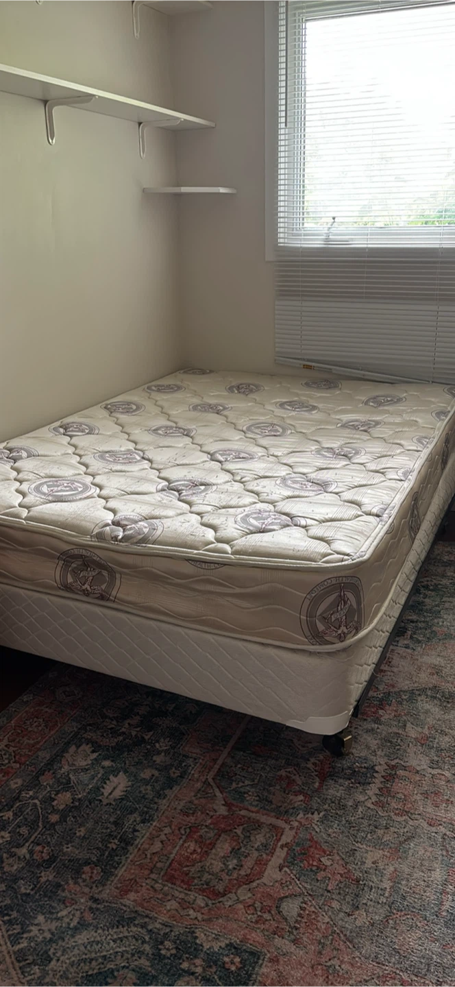 Mattress with Boxspring