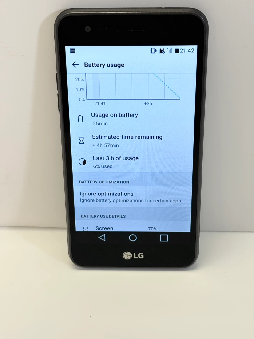 LG K4 Smartphone cell phone - photo 3