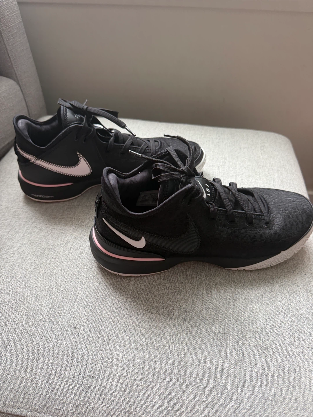 Nike LeBron NXXT GEN Black Basketball Shoes - photo 2