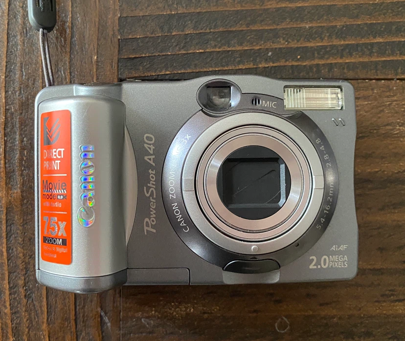 Canon Powershot A40 Digital Camera