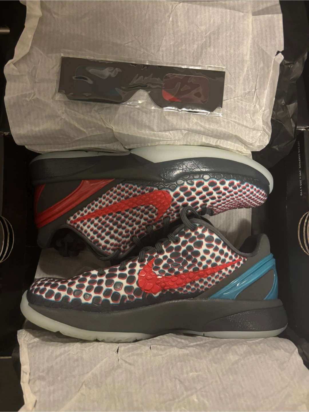 Nike Kobe 6 ASG Hollywood 3D size 7y