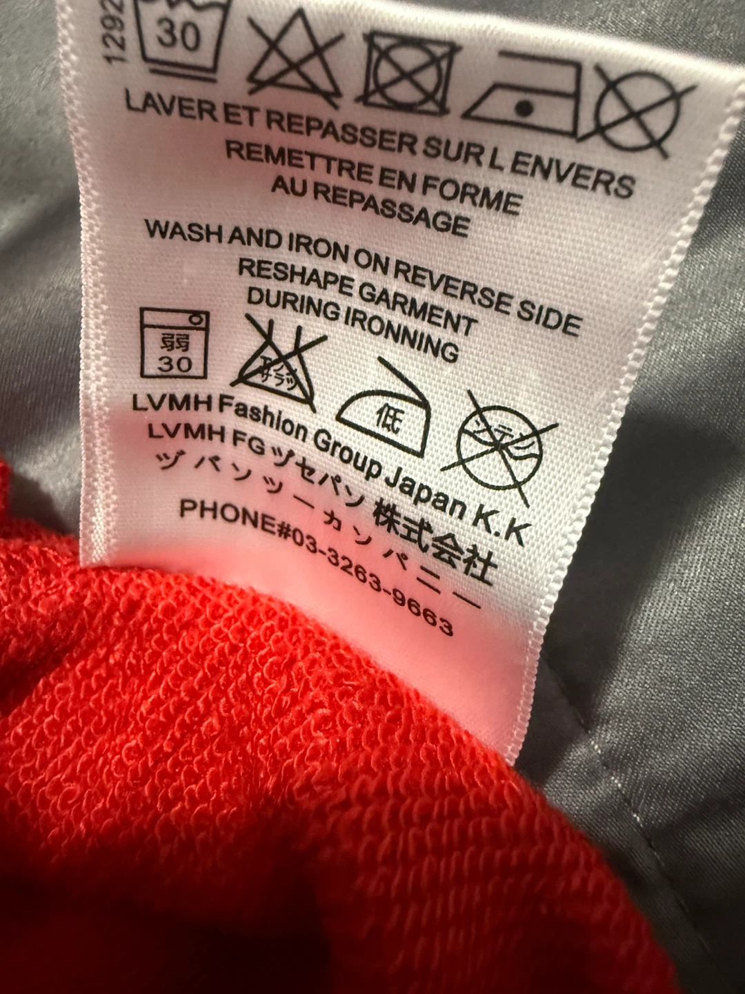 Balenciaga Paris All-Over Logo Red Sweatshirt - photo 5