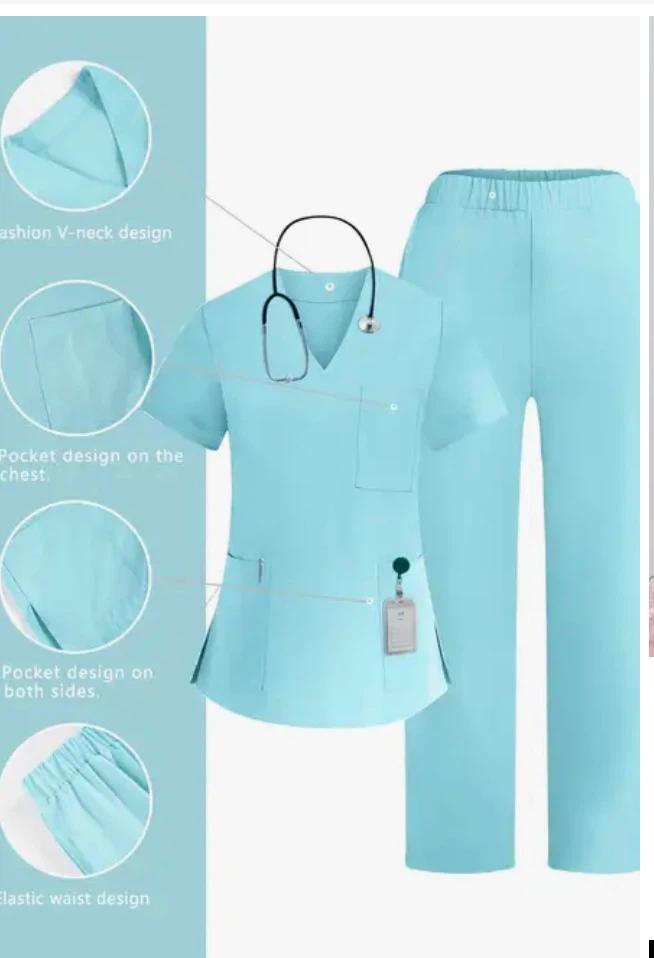 Scrub uniform for sale 30 dollars 1pair please txt 8259257528