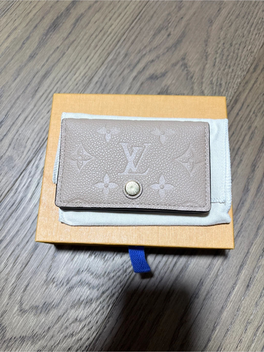 Louis Vuitton Mini Wallet - Taupe