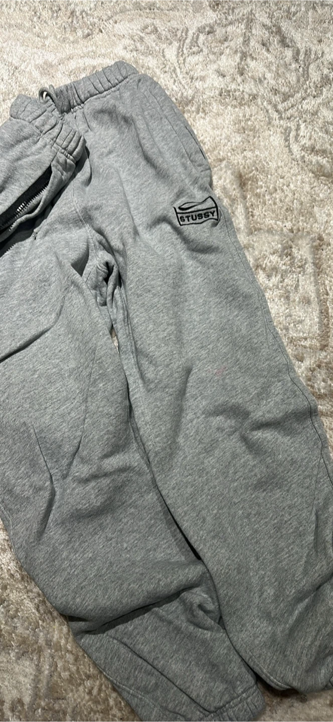Nike Stüssy Grey Sweatpants