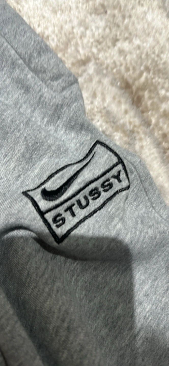 Nike Stüssy Grey Sweatpants - photo 2