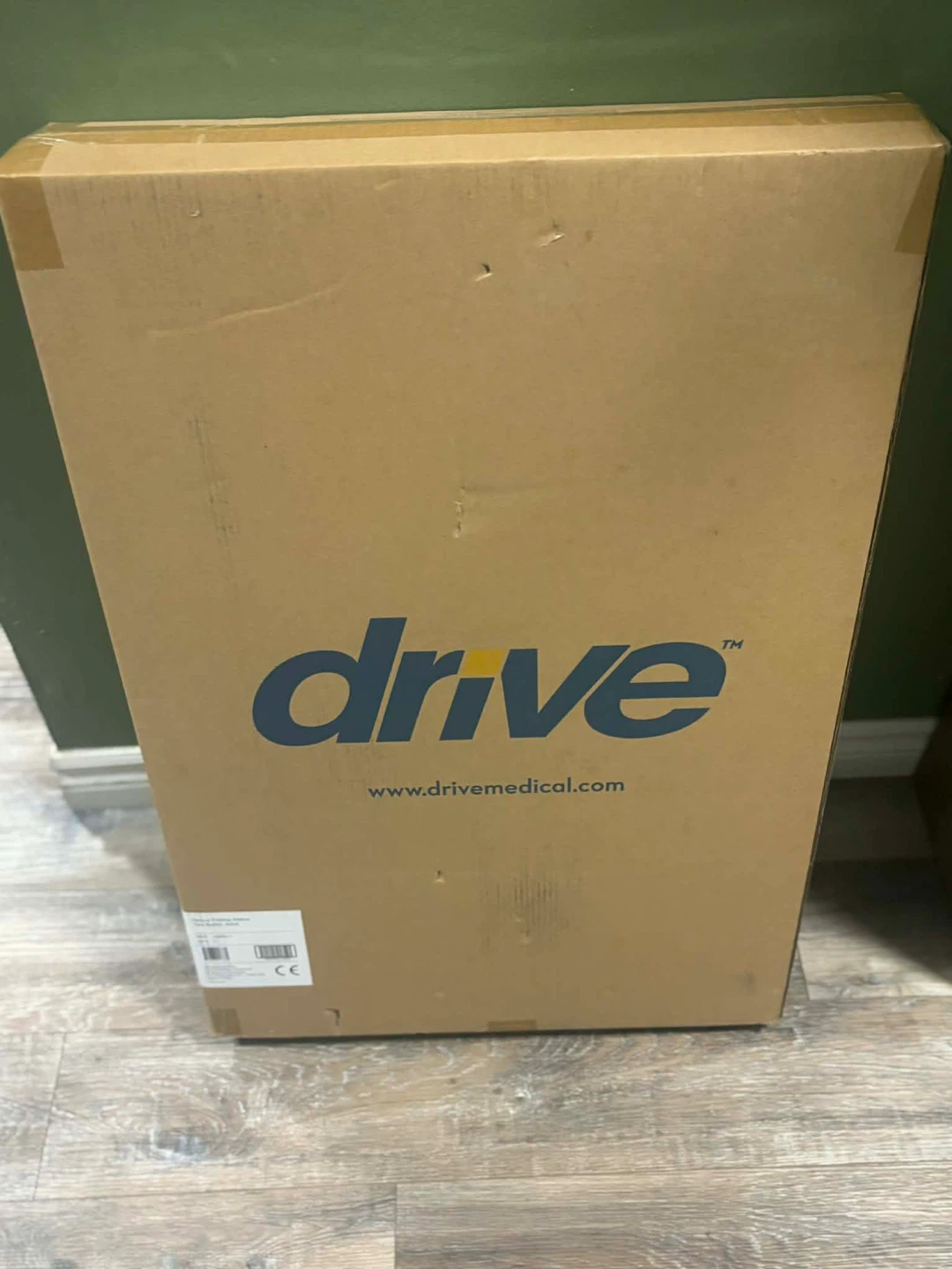Drive Medical Deluxe 2-Button Folding Walker