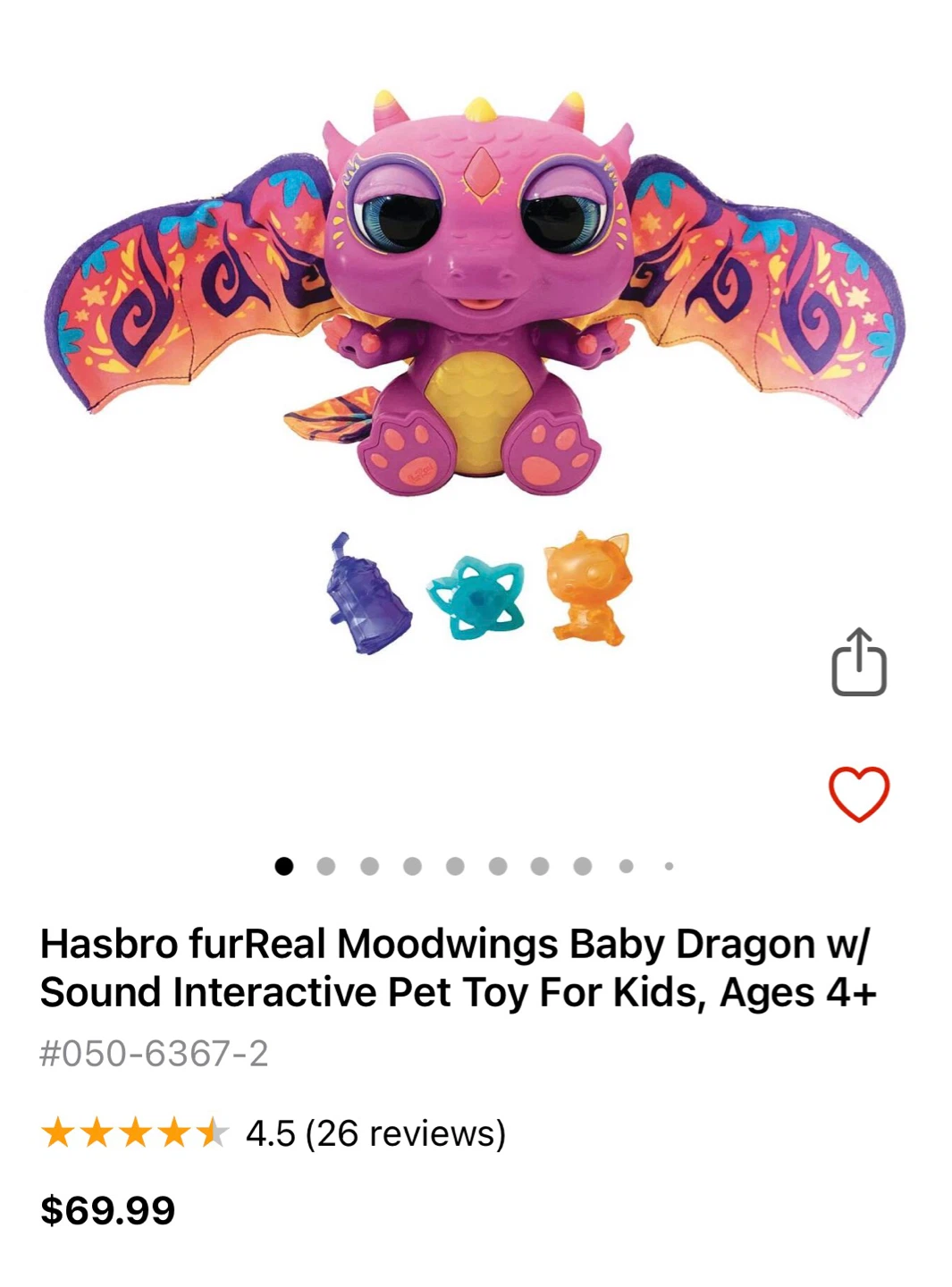 Hasbro furReal Moodwings Baby Dragon - photo 4