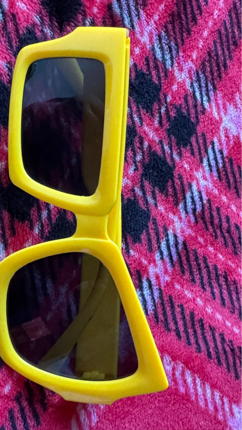 Festival Eyewear- Yellow Sunglasses
