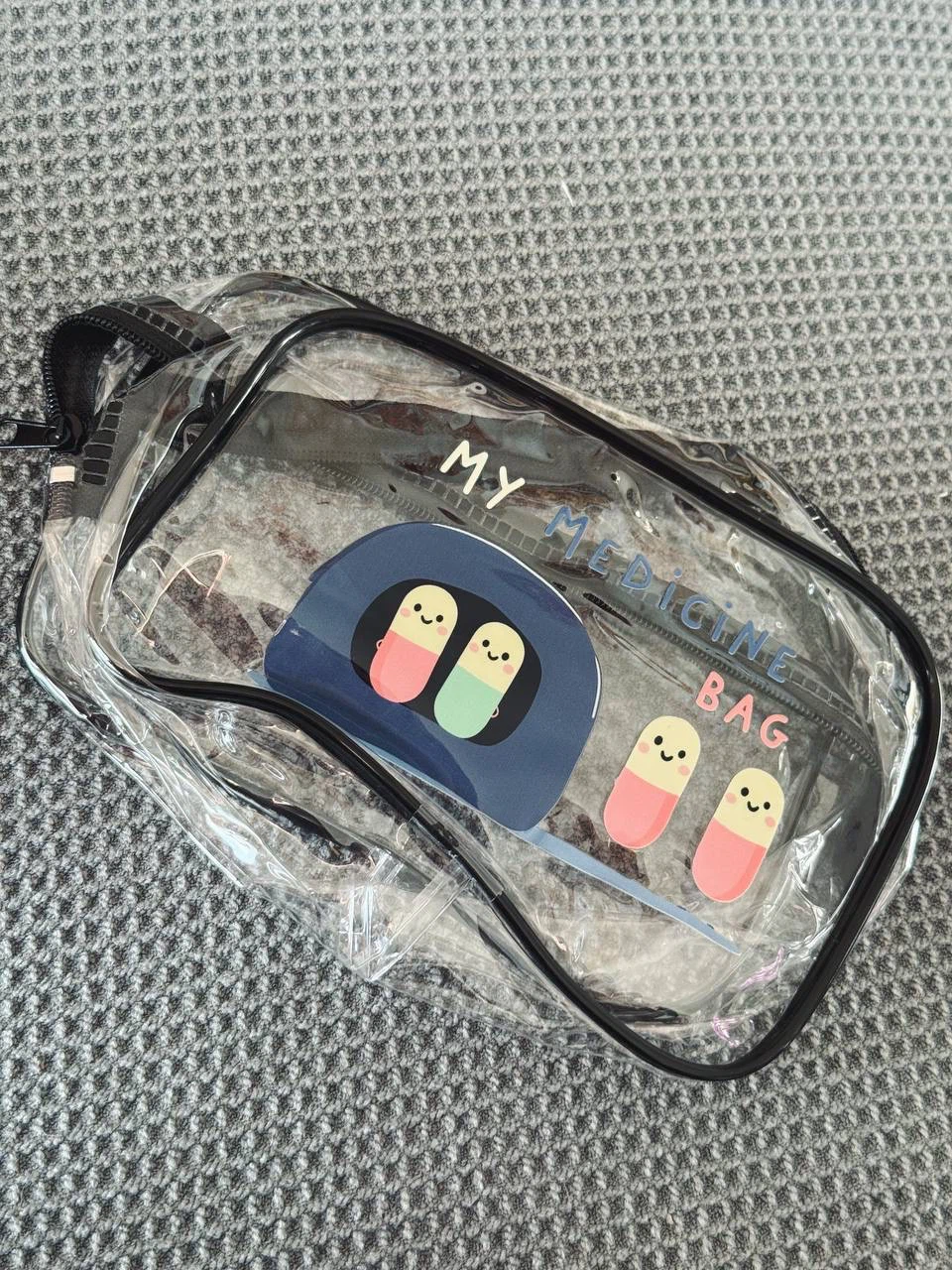 Clear Medicine & Travel Organizer Bag - photo 2