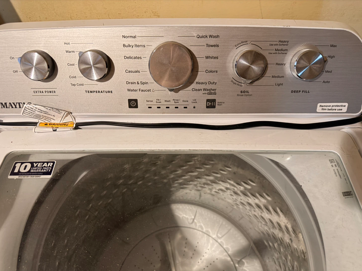 LG Electric Range and Maytag Washing Machine - photo 2