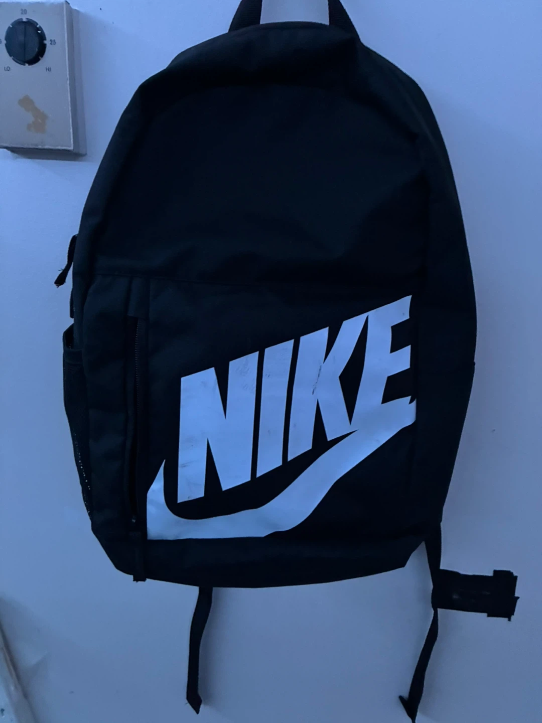 Nike Backpack and Red Pouch