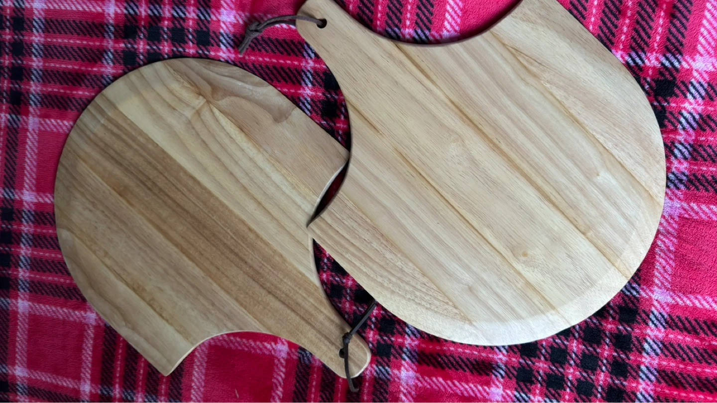 Grill Wooden Pizza Peel Set