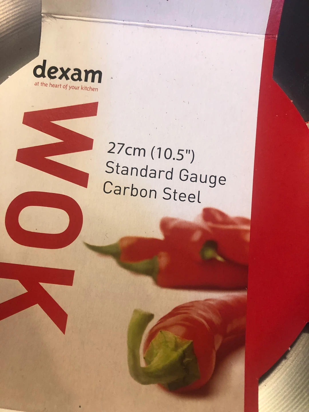 NEW Dexam 27cm Carbon Steel Wok - photo 4